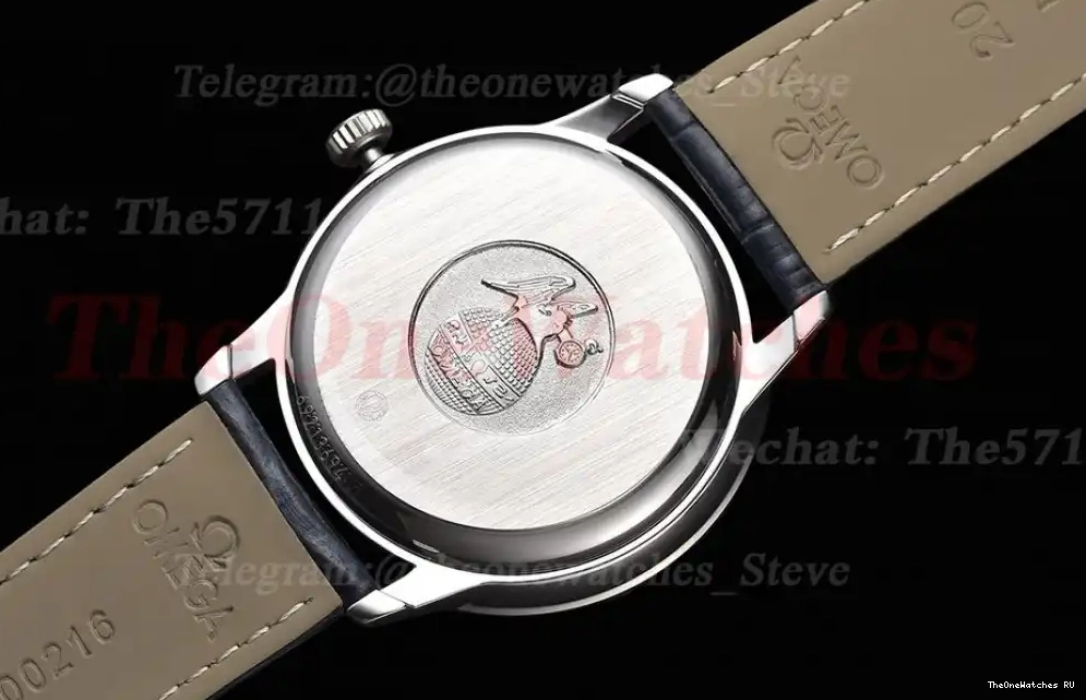 LE Blue Line Men's 39.5MM GDF MY8215 Co-Axial De Ville SS 0328